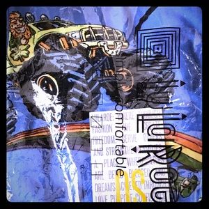 Lularoe NWT OS St. Paddy’s Leggings Monster Truck